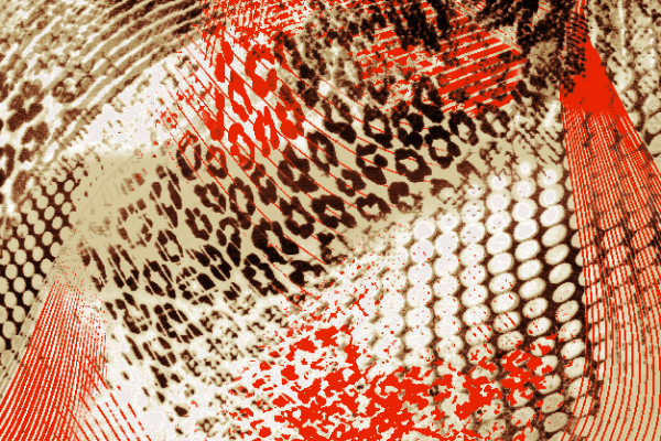 几何豹纹线条矢量图服装纺织面料水印数码印花金昌花型