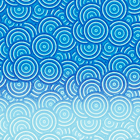 几何圆形拼接矢量图服装纺织面料水印数码印花金昌花型