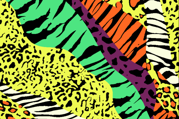 几何豹纹拼接矢量图服装纺织面料水印数码印花金昌花型素材