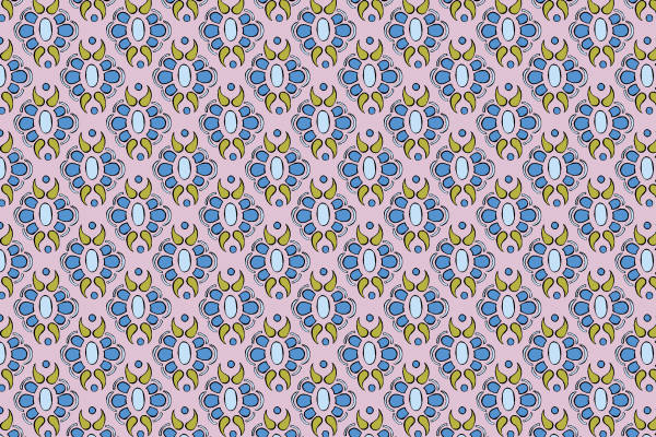 多变形几何花纹拼接矢量图服装纺织面料数码印花花型素材