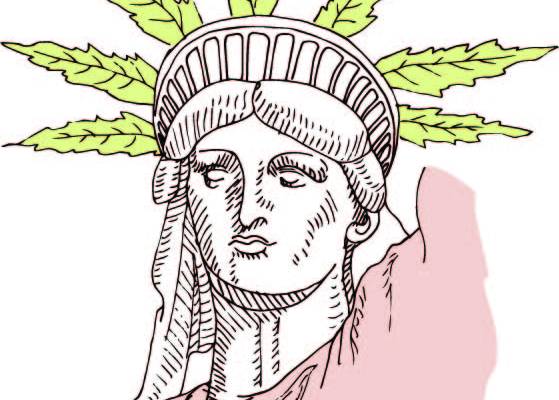 几何人物自由女神矢量图服装裁片烫图印花花型素材