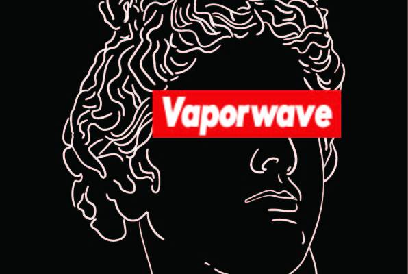 几何线条拼接人物头像字母矢量图服装裁片T恤烫图印花花型素材