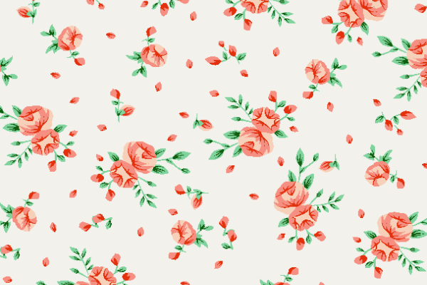 植物水彩花卉矢量图服装纺织面料水印数码印花金昌花型素材