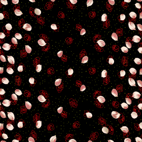 几何花瓣植物花朵印花矢量图服装纺织面料水印数码印花金昌花型素材