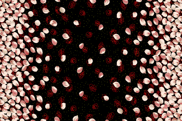 几何花瓣植物花朵印花矢量图服装纺织面料水印数码印花金昌花型素材