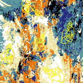 几何色彩涂鸦印花矢量图服装纺织面料水印数码印花金昌花型素材