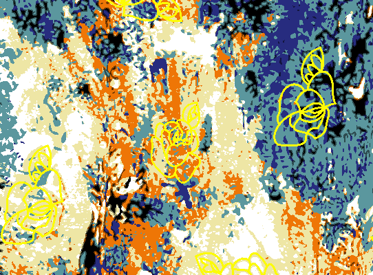 几何色彩涂鸦印花矢量图服装纺织面料水印数码印花金昌花型素材