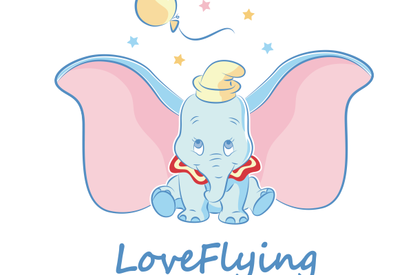 卡通动漫小飞象印花矢量图服装裁片T恤烫图印花花型素材