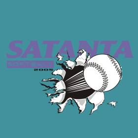 棒球字母印花矢量图服装裁片T恤烫图印花花型素材