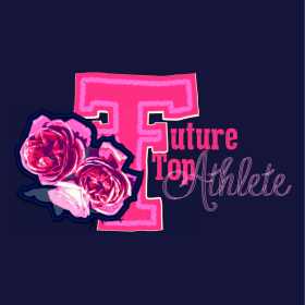 玫瑰花几何字母矢量图服装裁片T恤烫图印花花型素材