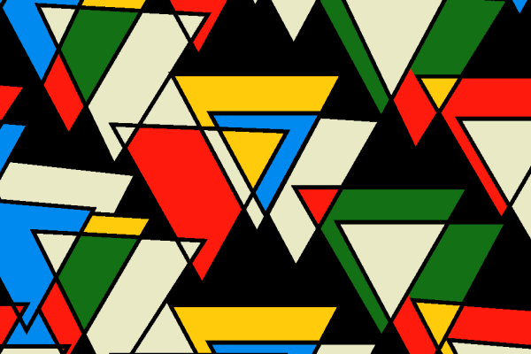 几何三角形拼接矢量图服装面料纺织印花金昌花型素材