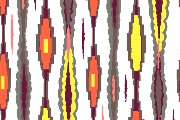 几何波浪服装纺织面料水印数码印花金昌花型素材