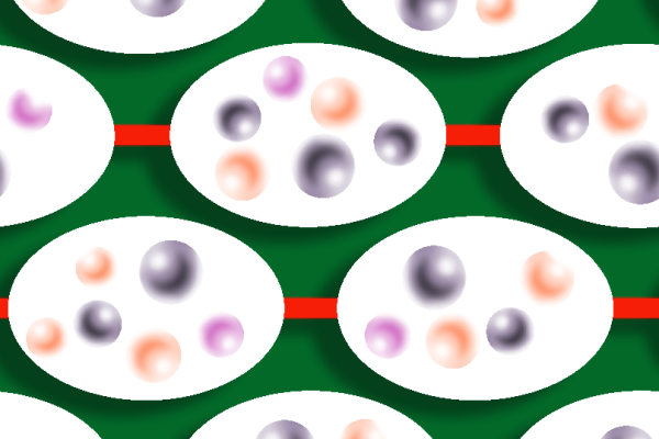 几何圆形矢量图服装纺织面料水印数码印花金昌花型素材