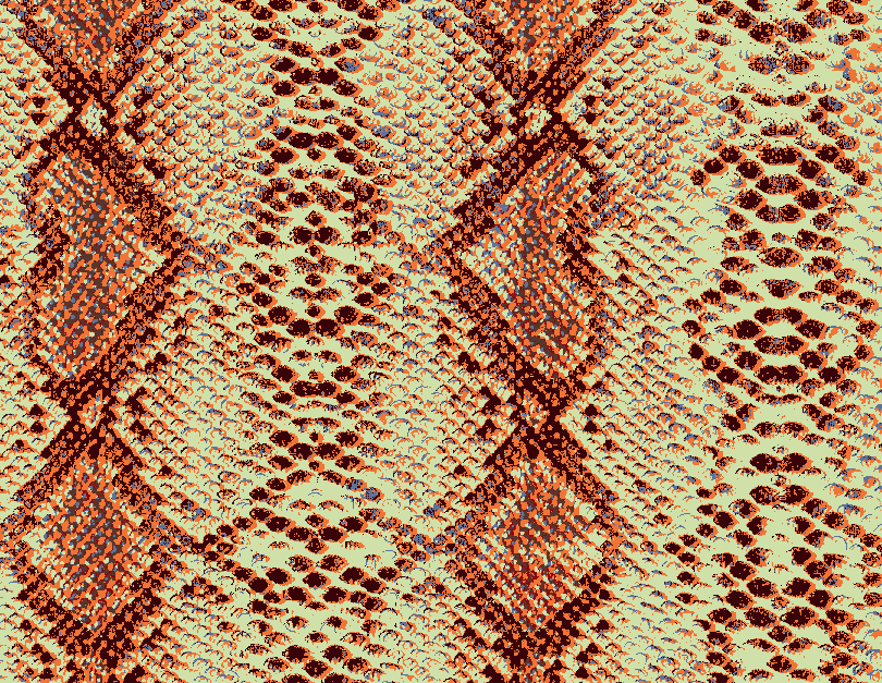 几何拼接蟒蛇纹矢量图服装纺织面料水印数码印花金昌花型素材