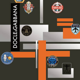Dolce & Gabbana-军事徽章矢量图服装衣服裁片印花花型素材