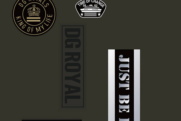 Dolce & Gabbana-军事徽章矢量图服装衣服裁片印花花型素材