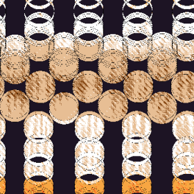 几何圆圈拼接矢量图服装纺织面料水印数码印花金昌花型素材