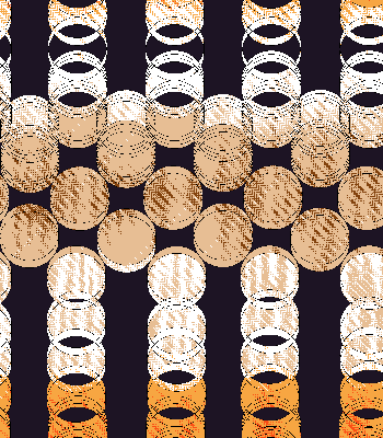 几何圆圈拼接矢量图服装纺织面料水印数码印花金昌花型素材