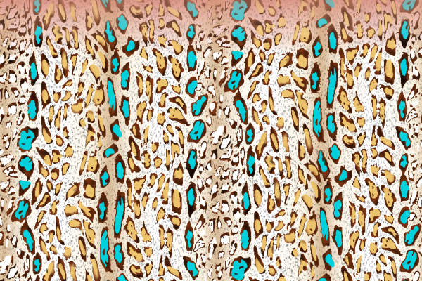 多彩几何豹纹拼接矢量图服装纺织面料水印数码印花金昌花型素材