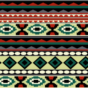 几何多边形图案拼接矢量图服装纺织面料水印数码印花金昌花型素材