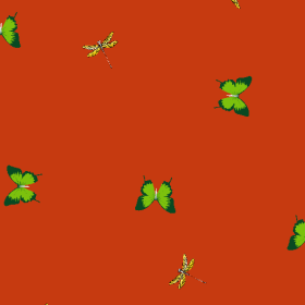 蝴蝶蜻蜓昆虫拼接矢量图服装纺织面料水印数码印花金昌素材矢量图