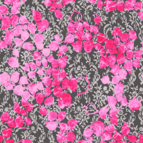 几何花瓣植物花朵拼接矢量图服装纺织面料水印数码印花金昌花型素材