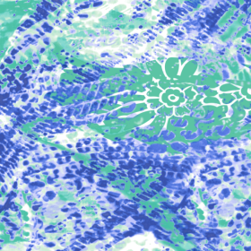 几何蓝色涂鸦矢量图服装纺织面料水印数码印花金昌花型素材