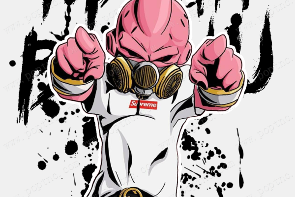 字母卡通人物supreme印花花型服装裁片T恤烫图印花素材