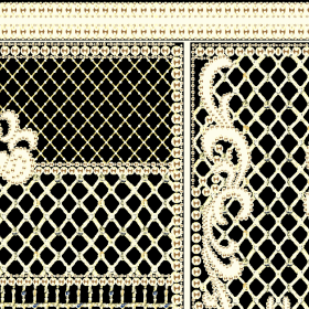 几何拼接复古花纹矢量图服装纺织面料水印数码印花金昌花型素材