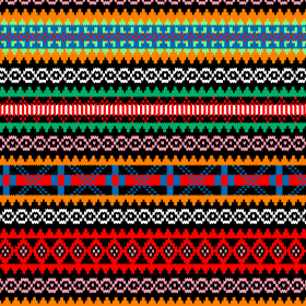 多彩几何菱形拼接矢量图服装纺织面料水印数码印花金昌花型素材