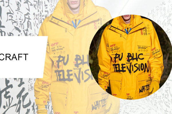 2020春夏男装图案工艺趋势预测字母工艺