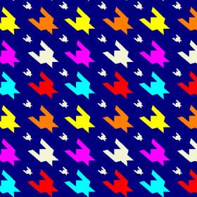 几何多边形花纹拼接矢量图服装纺织面料水印数码印花金昌花型素材