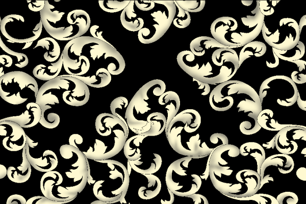 复古几何花纹矢量图彩色花朵图案服装纺织面料水印数码印花金昌花型素材