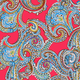 几何复古花纹拼接矢量图服装纺织面料水印数码印花金昌花型素材