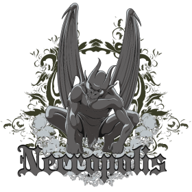 几何字母怪兽图案服装裁片T恤烫图印花花型素材