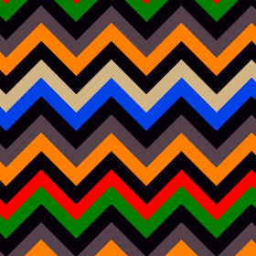 多彩几何波浪条纹拼接矢量图服装纺织面料水印数码印花金昌花型素材