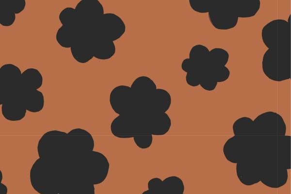 黑色几何花纹矢量图服装纺织面料数码印花花型素材