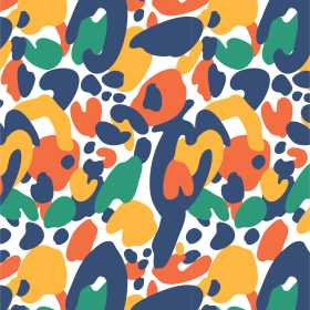 多彩几何涂鸦拼接矢量图服装纺织面料数码印花花型素材