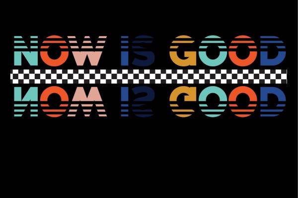 字母接马赛克拼接矢量图服装裁片T恤烫图印花花型素材