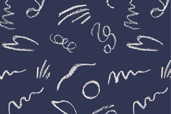 几何字母涂鸦矢量图服装纺织面料数码印花花型素材