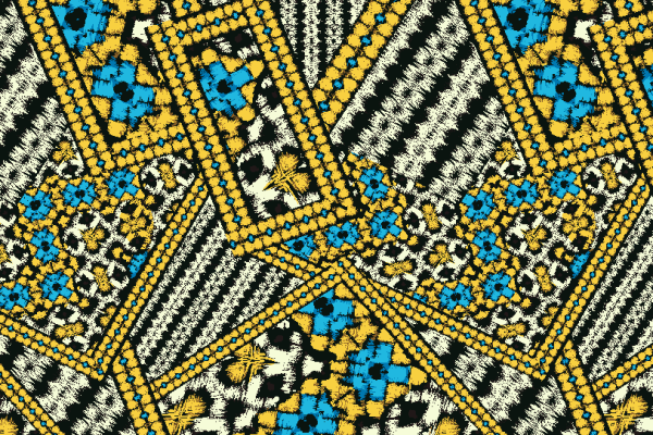 几何图案拼接矢量图服装纺织面料水印数码印花金昌花型素材