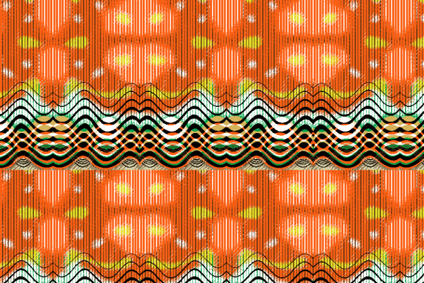 几何波浪条纹印花矢量图服装纺织面料水印数码印花金昌花型素材