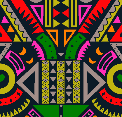 几何菱形拼接矢量图服装纺织面料水印数码印花金昌花型素材