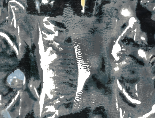 黑白涂鸦矢量图服装纺织面料水印数码印花金昌花型素材