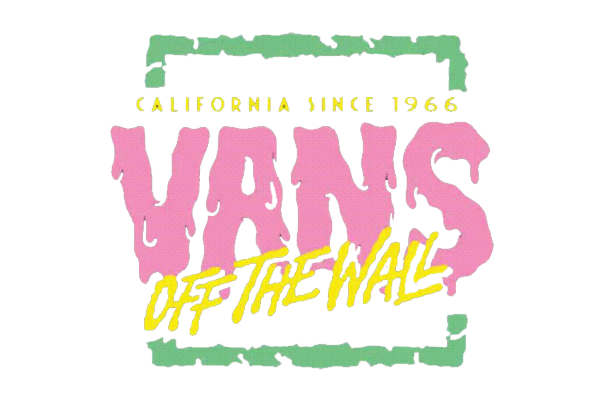 范斯VANS字母图案服装T恤裁片烫图印花花型素材