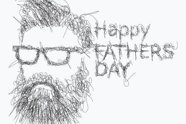 线条拼接人物头像字母矢量图服装T恤裁片烫图印花花型素材