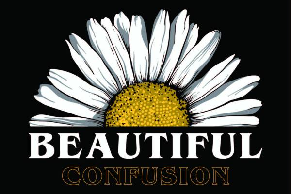 菊花字母印花花型服装T恤裁片烫图印花花型素材