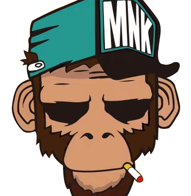 动物猩猩大嘴猴免抠图服装T恤裁片烫图印花花型素材