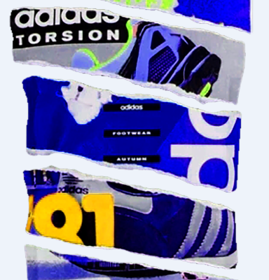 几何印花Adidas免抠图服装T恤裁片烫图印花花型素材