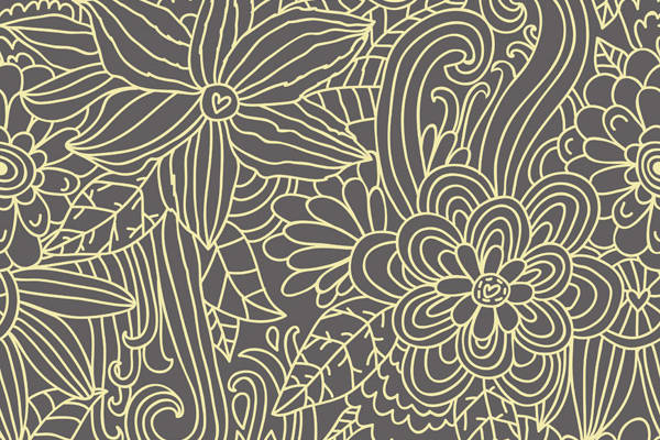 几何植物花纹印花矢量图服装纺织面料数码印花花型素材